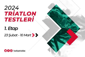 Triatlon Testleri 1. Etap 23 Şubat'ta başlıyor