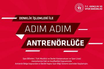 Denklik işlemleri ile adım adım antrenörlüğe