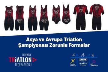 Asya ve Avrupa Triatlon Şampiyonası zorunlu formalar