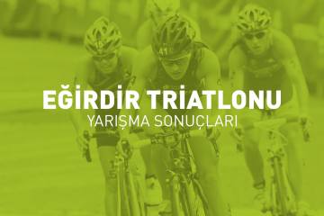 Eğirdir Triatlonu yarışma sonuçları (2018)