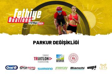 Fethiye Duatlonu parkur değişikliği