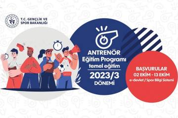 2023/3 Antrenör Temel Eğitim Sınavı