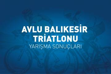 Avlu Balıkesir Triatlonu yarışma sonuçları (2019)