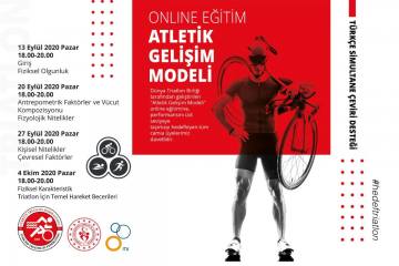 Atletik Gelişim Modeli online eğitimleri 13 Eylül'de başlıyor