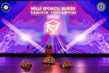 Milli sporcu bursu tanıtım toplantısı