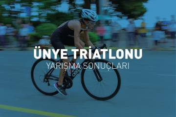 Ünye Triatlonu Yarışma Sonuçları (2018)